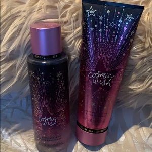 Victoria’s Secret fragrance mist and body lotion